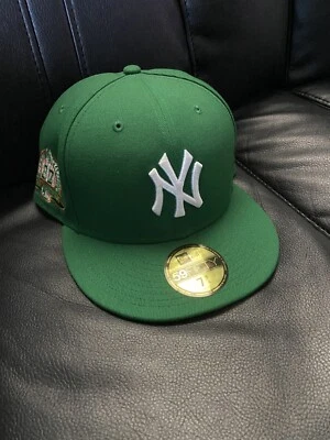 New York Yankees New Era Verde 27 veces Campeones de la Serie Mundial Naranja 59fifty Foto 1 de 4
