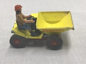 Vintage Corgi Diecast Toys Thwaites Tusker Skip Dumper Truck No.403 1/32 scale - Picture 1 of 7