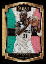 2015-16 Panini Select Kevin Garnett Tri-Color Prizm #166