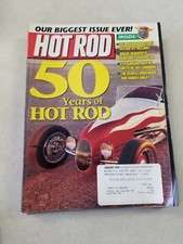 50 Years of HOT ROD Jan. 1998 and 4 other Hot Rod Magazines ('97 & '99)