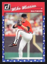 2023 Panini Donruss Independence Day #274 Mike Mussina 1990 Retro