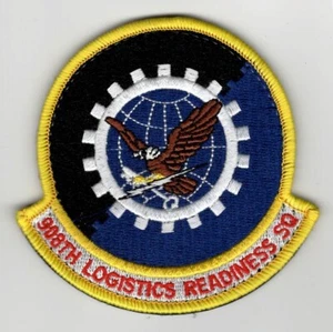 USAF Patch 908th LOGISTICS READINESS SQ 3.5", Maxwell AFB Alabama Hooked Backing - Picture 1 of 1