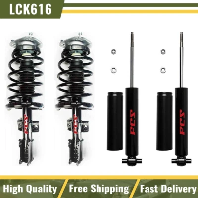 Juego de 2 amortiguadores delanteros completos y 2 traseros para Volvo S60 S80 V70 Foto 1 de 4