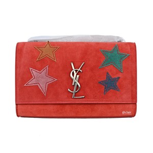 ysl purses red