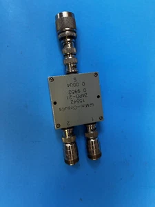 S Mini Circuits Power Splitter ZAPD-21, Type N, 0.5 to 2.0 GHz, 2-Way BNC - Picture 1 of 3