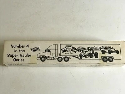 ERTL Eastwood Super Hauler Series #4 Checkered Flag Fan Club 1/64 die cast metal - Image 1 of 4