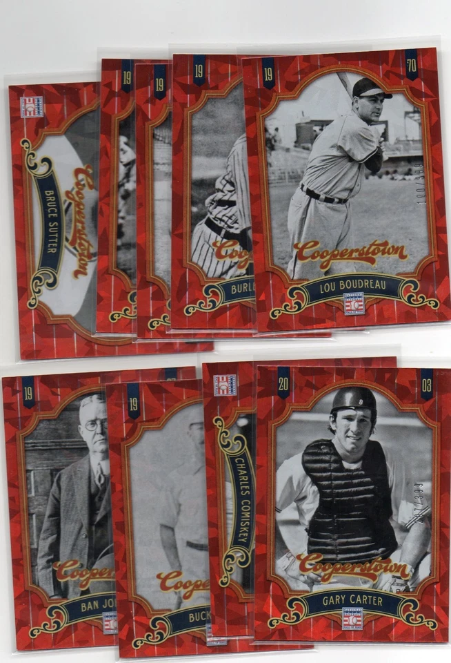 2012 Panini Cooperstown Crystal Red Parallel Lot /399 Choose Any/ Build Set SP - Image 1 of 1