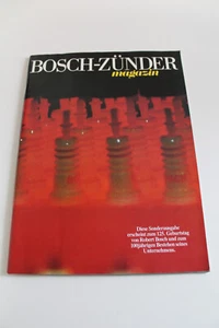 Broschüre Bosch-Zünder magazin Sonderausgabe zum 125.Geburtstag von Robert Bosch - Bild 1 von 6