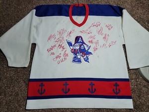 Vtf Milwaukee Admirals Bauer AHL Team Signed Hockey Jersey Men's Size XL  Sewn