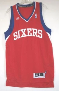 ADIDAS PHILADELPHIA 76ERS SWINGMAN BLANK TEAM RED JERSEY XL - Picture 1 of 8