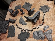 Warhammer 40k gaming table scenery