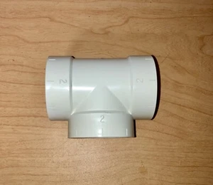 Zentralstaubsauger Spezial kurzes T-Stück 1 Stück - Bild 1 von 1