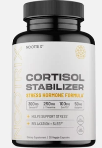 CORTISOL MANAGER & STABILIZER SUPPLEMENT | SUPPORTS DEEP SLEEP & RELAXATION NEW - Picture 1 of 4