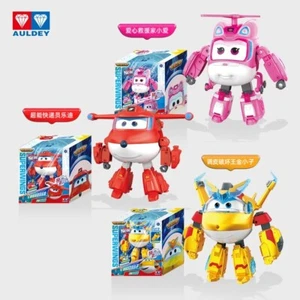 Auldey Super Wings Transforming Friends Robot Figure Jett Dizzy Golden Boy - Picture 1 of 17