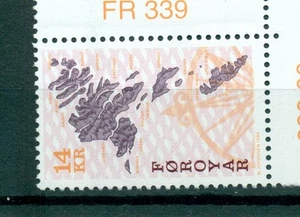 MAPPE - MAPS FOROYAR FAROER 1998 Common Stamps - Picture 1 of 1