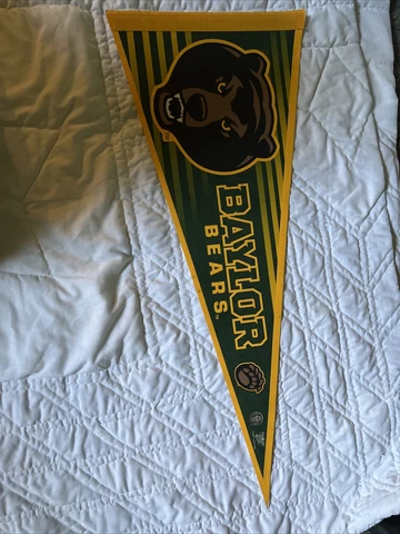 Baylor University Baylor Bears Classic 12"x30" Pennant College Sports Room Decor Cover