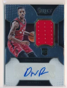 2015-2016 Panini Select Materials /125 Delon Wright #RA-DWR Rookie Auto RC - Picture 1 of 2