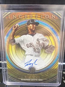 2022 Bowman Inception Lenyn Sosa Gold Foil Prospect Auto #/50 White Sox - Picture 1 of 2