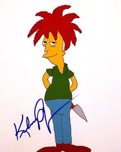 Foto autografiada de Bob Kelsey Grammer de Los Simpson Sideshow (reproducción) - Imagen 1 de 1