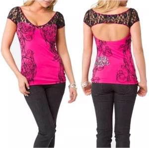 Metal Mulisha "Emma" Ladies Top Size S - Picture 1 of 3
