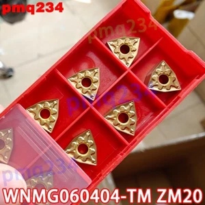 WNMG060404-TM ZM20 WNMG331-TM Carbide External Turning Inserts CNC Cutting Tools - Picture 1 of 6