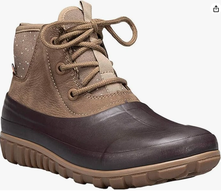 Botas impermeables BOGS clásicas informales de encaje de cuero marrón tostado talla 11 EE. UU. Foto 1 de 1