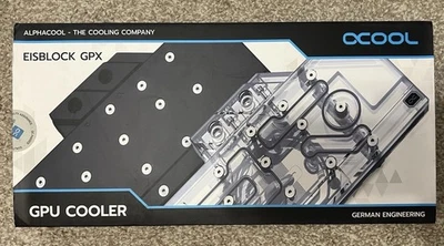 Open Alphacool ES RTX 4090 Reference Design Water Block with Acetal Backplate - Image 1 of 4