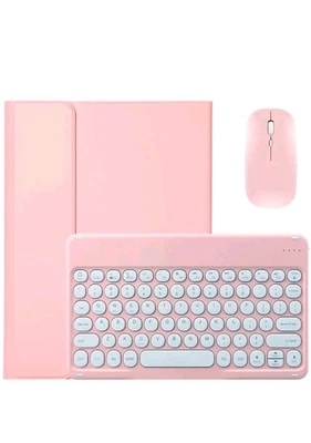 Keyboard & Mouse Case for Samsung Galaxy Tab A8 10.5 inch 2022  PINK soft - Image 1 of 4