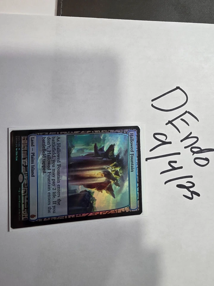 Hallowed Fountain Zendikar Expeditions Foil - Image 1 of 1