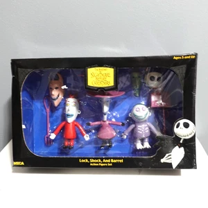 Nightmare Before Christmas Lock Shock And Barrel Action Figure Set - Picture 1 of 10