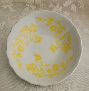 Vintage ROYAL STAFFORDSHIRE Yellow Floral WINDSONG Ironstone J&G MEAKIN England - Picture 1 of 4