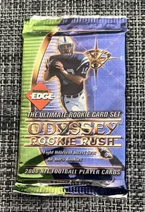 2000 Collector's Edge Odyssey NFL Football Trading Cards Unopened Hobby Pack - Picture 1 of 2