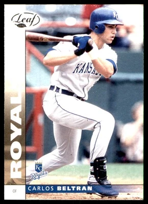 Carlos Beltrán 2002 Hoja #74 Reales MLB LEER ENVÍO GRATUITO AutographDen Foto 1 de 2