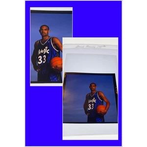 ANFERNEE HARDAWAY Orlando Magic Vintage Foto Original 35mm Farbtransparenz - Bild 1 von 4