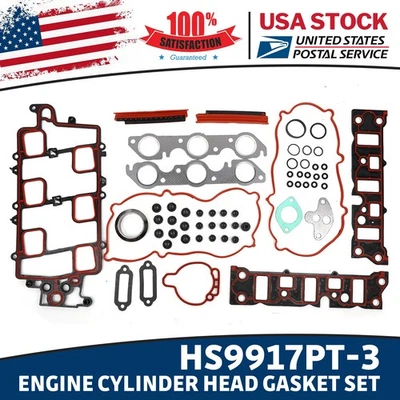 Juego de juntas de culata para Buick Pontiac Bonneville 1997-2005 3,8 L HS9917PT-3 Foto 1 de 4