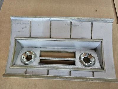 Moldura de rádio MOPAR USADA 1965 Dodge Coronet 440 500 Am Fm - Imagem 1 de 4