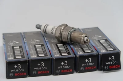 Bosch 0242 229 656 Nickel Spark Plugs x5 WR8DC+ Ignition Electrical Replacement - Image 1 of 4
