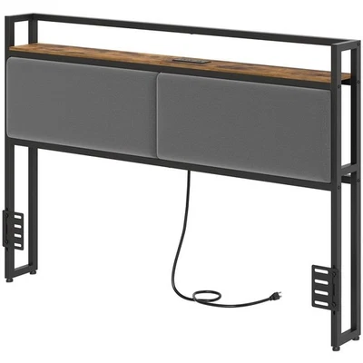 Solo cabecero tamaño queen, cabecero tapizado queen con estación de carga,... Foto 1 de 4