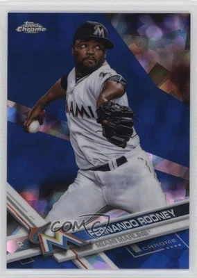 2017 Topps Chrome Sapphire Edition /250 Fernando Rodney #292 - Image 1 of 2