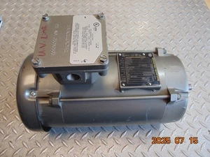 BALDOR VM7031A .75HP ELECTRIC MOTOR for HAZARDOUS LOCATIONS 208-230/460V 1140RPM - Picture 1 of 3