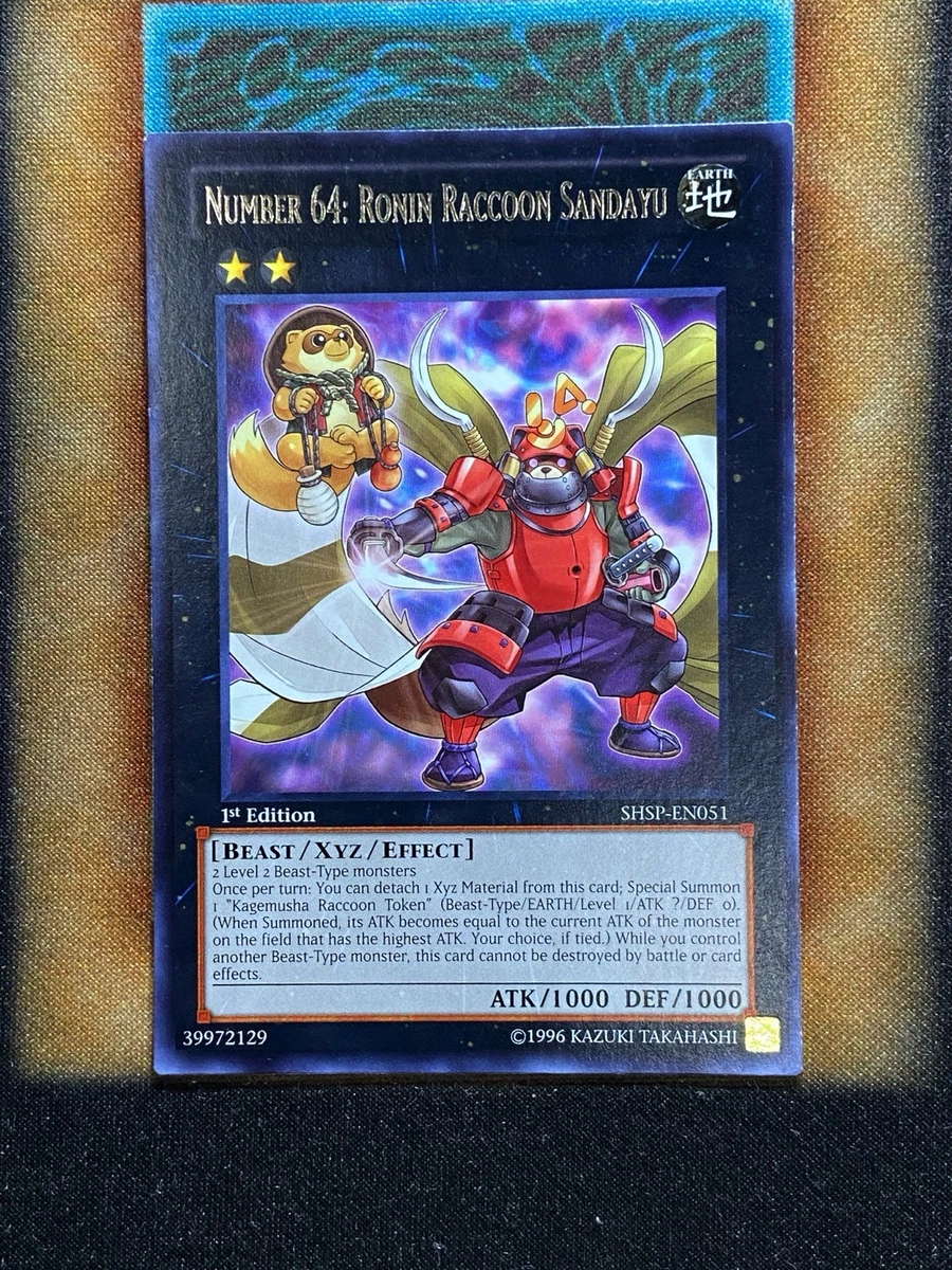 Yu-Gi-Oh! Baby Raccoon Ponpoko Card (SHSP-EN014 Common) – Shadow Specters Unlimited Edition