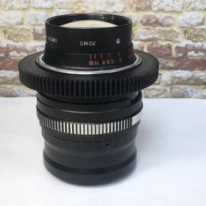 LOMO OKS 6-75-1 75mm f/2 Soviet Cine Lens  Vintage USSR  lens adapter SONY E NEX - Picture 1 of 18
