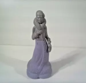 Avon Roaring Twenties Decanter Cotillion Cologne Purple Lady Bottle Vintage - Picture 1 of 7