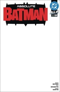 BLANK ABSOLUTE BATMAN# 1 SKETCH VARIANT 1ST ISSUE MULTI-PRINT - Picture 1 of 5