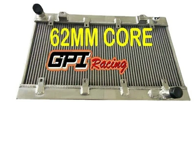 62MM CORE Aluminum Radiator For Ferrari 328 GTB / 328 GTS 3.2L V8 M/T 1985-1989 Foto 1 de 4