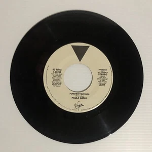 Paula Abdul - Forever Your Girl ( Remix ) 1989-7’ Single Promotional Record  - Imagen 1 de 2