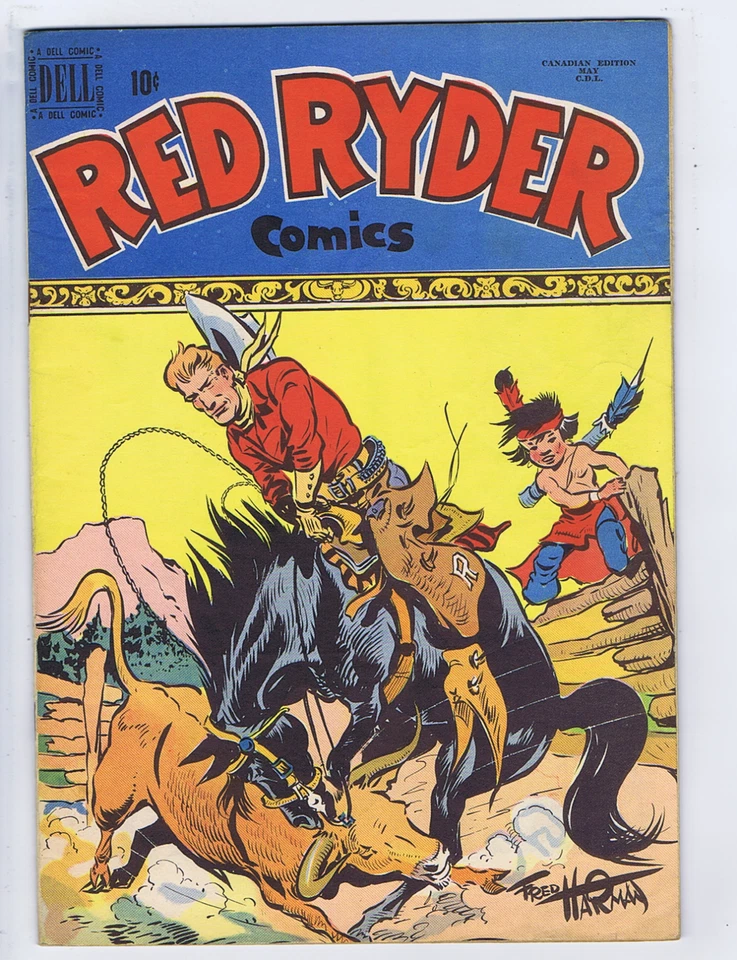 Red Ryder Comics #81 Wilson Pub. 1950 CANADIAN EDITION - Image 1 of 2