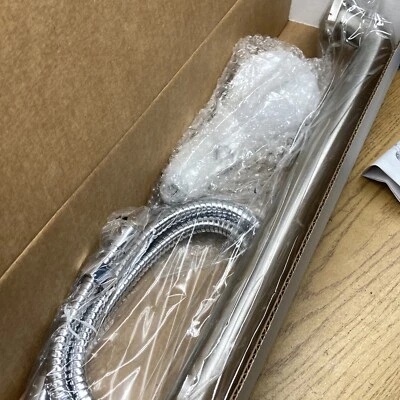 NEW Moen Stainless Shower Slide Grab Bar - 52236GBM17 - Image 1 of 4