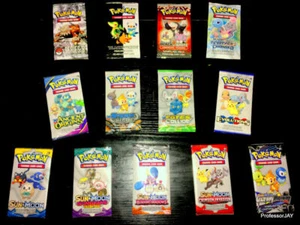 Pokemon Karten Brandneu Verpackt Sampling Probe Booster Spaß Packung Vor Ex LV X - Picture 1 of 65