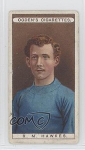 1908 Ogden's Famous Footballers Tobacco Bob Hawkes #33